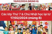 TRUNG TÂM ANH NGỮ HOÀNG GIA HOẠT ĐỘNG LẠI TỪ 15/02/2024