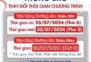 VẬN ĐỘNG TRƯỜNG HÈ 2024