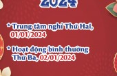 LỊCH NGHỈ TẾT DƯƠNG LỊCH 2024